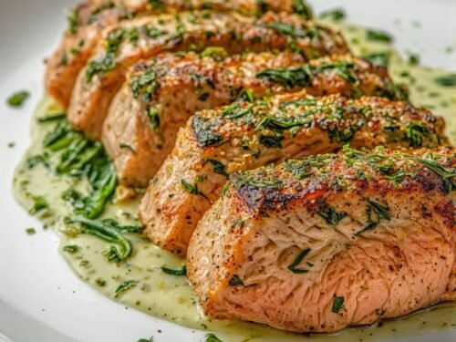 Lucioperca e Spinaci