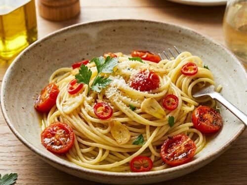 Spaghetti aglio e olio