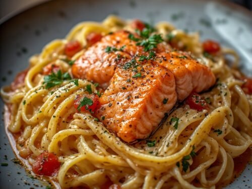 Taglietelle al Salmone